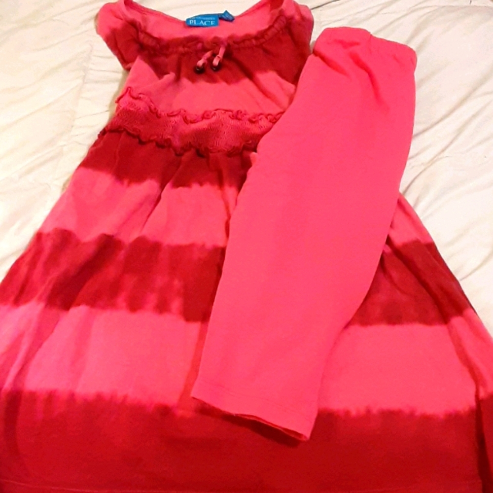 Dress and capri leggings